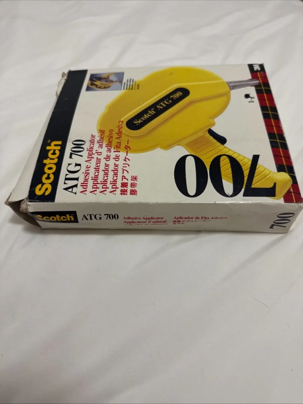 Scotch ATG 700 Yellow Adhesive Applicator - Reliable Tape Dispenser